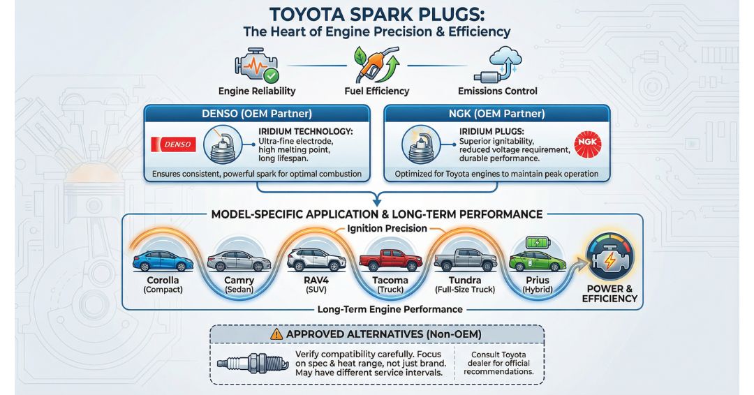 what spark plugs does toyota use