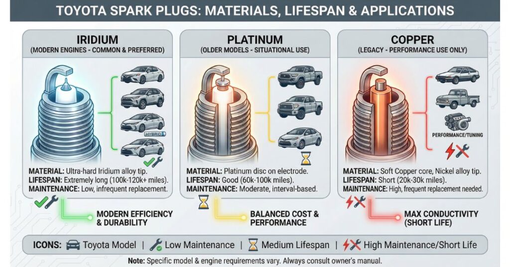 what spark plugs does toyota use