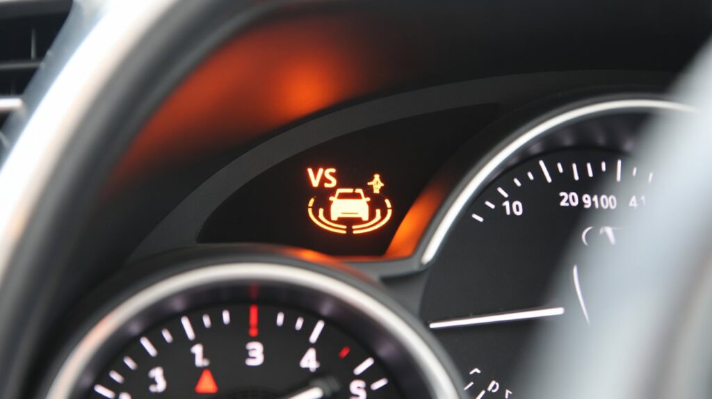 vehicle stability control warning light toyota