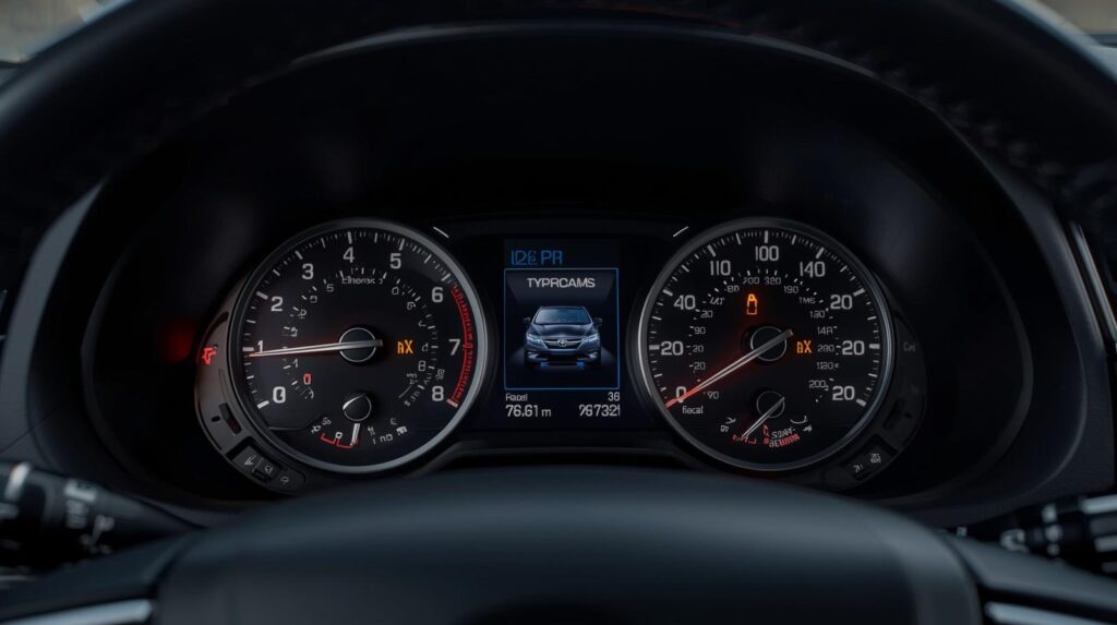 “Grand Highlander dashboard warning lights for recall.