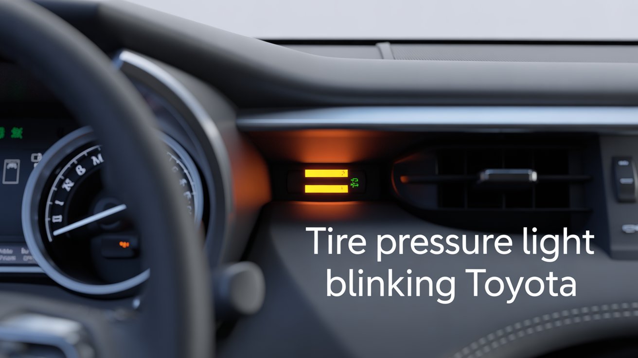 tire pressure light blinking toyota