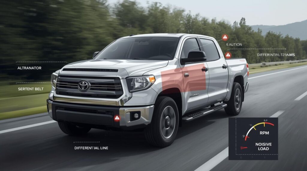 toyota tundra whining noise when accelerating