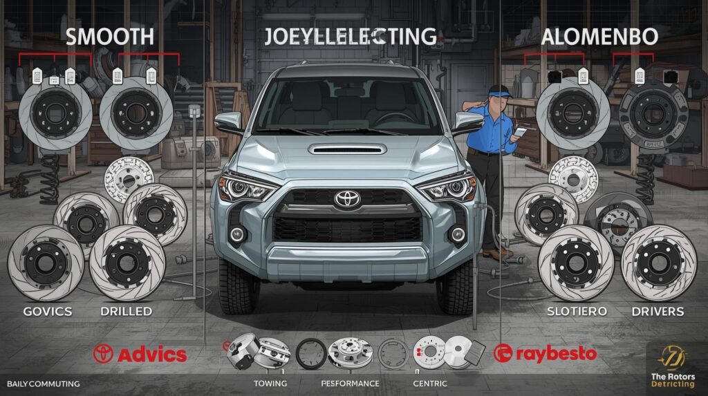 who makes toyota brake rotors