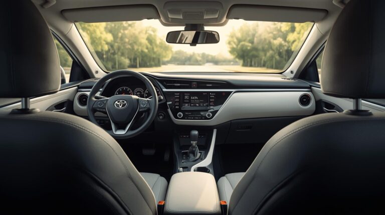 toyota corolla 2020 interior