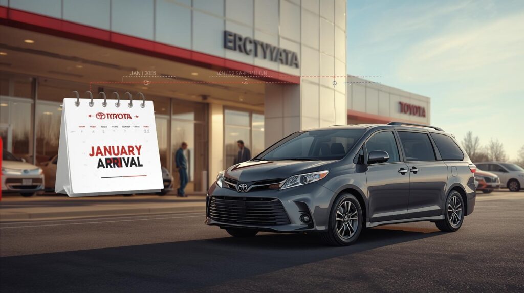 toyota sienna 2026 release date