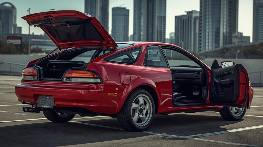 Toyota Celica GTS daily driver practicality and interior space