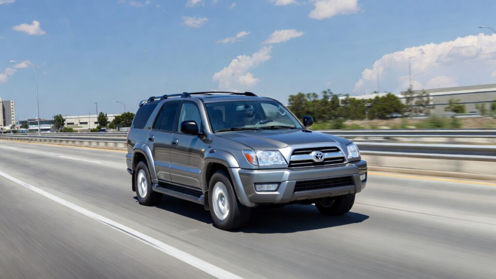 1999 Toyota 4Runner driving on highway