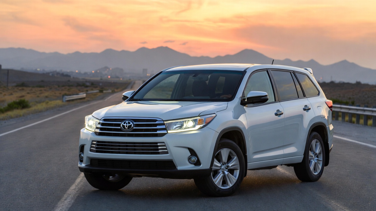 2014 Toyota Highlander midsize SUV exterior review