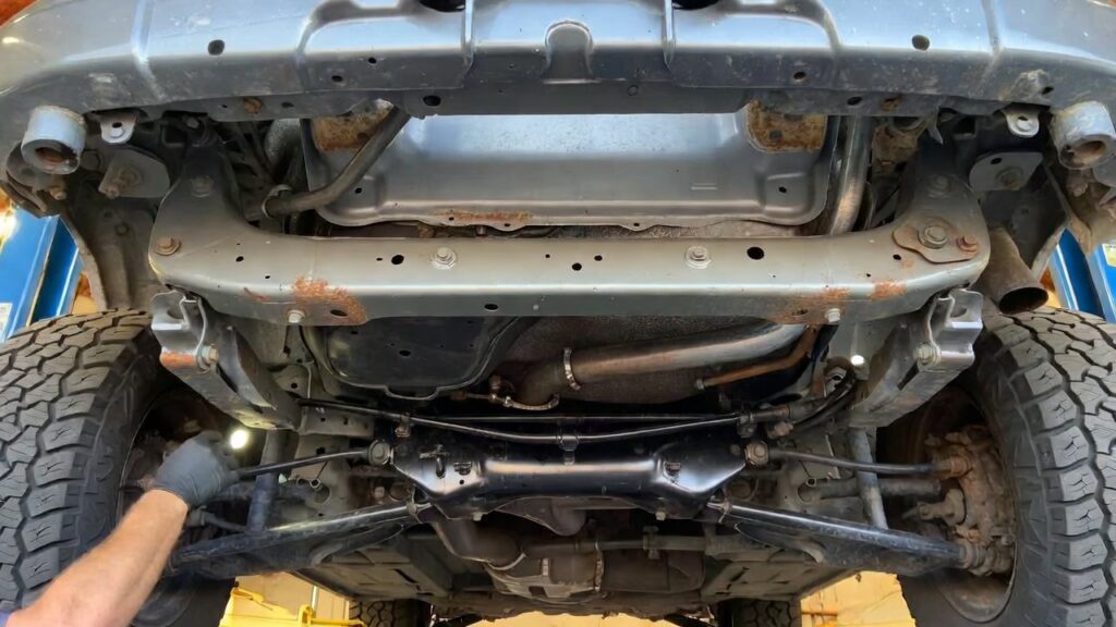 1997 Toyota 4Runner frame and suspension inspection