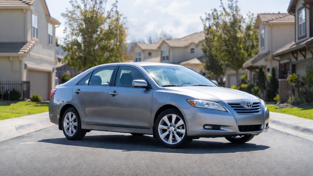 07 Toyota Camry XV40 midsize sedan overview exterior design