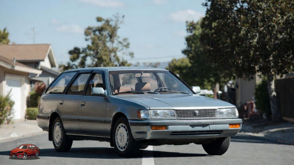 1991 Toyota Camry overview image showing exterior design of sedan and wagon models in a real-world setting