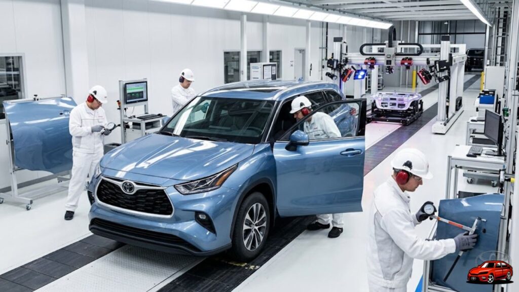 Toyota maintains the same strict quality control standards across all manufacturing plants, ensuring consistent build quality regardless of location.