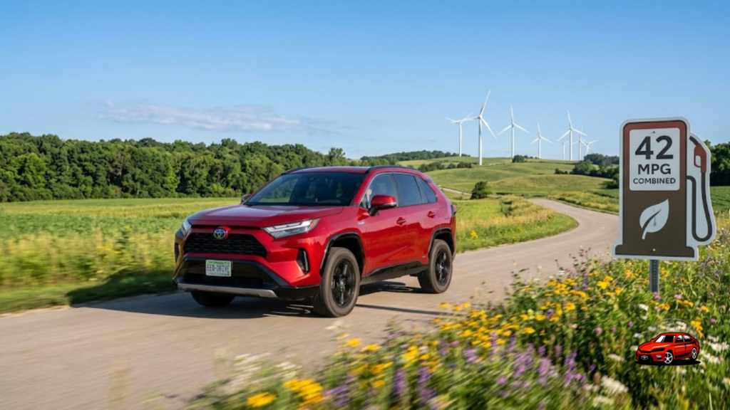 Comparison of base LE and fully loaded Limited 2026 Toyota RAV4 Hybrid trims showing exterior and feature differences
