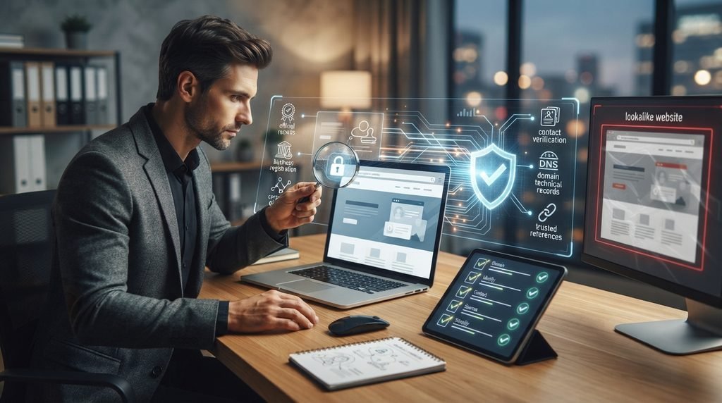 How to Verify a Company Website